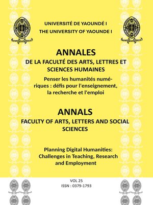 cover image of Annales Volume25